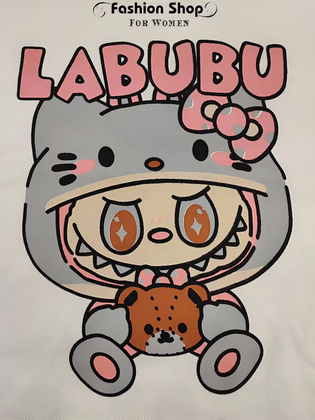 کراپ باکسی لبوبو LABUBU