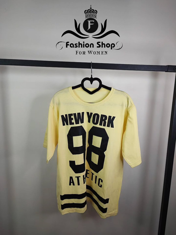 تی شرت باکسی 98 NEW YORK